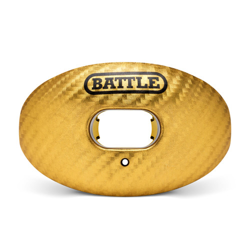 Gold; Carbon Oxygen No Boil Football Mouthguard