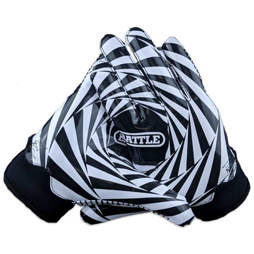 Battle Sports Kaleidoscope Doom 1.0 Football Receiver Gloves - Adult and Youth