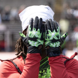 "Nightmare You're Not Safe" Cloaked Receiver Football Gloves