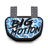 Big Motion Chrome Football Back Plate - Adult & Youth