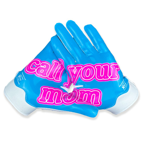 "Call Your Mom" Football Receiver Gloves