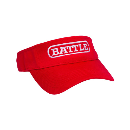 Red; Protective Visor Hat for Football Players
