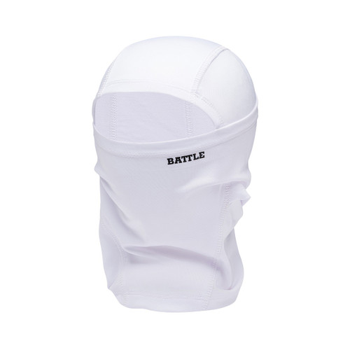 White; Battle Football Performance Mask, Breathable Athletic Sports Mask